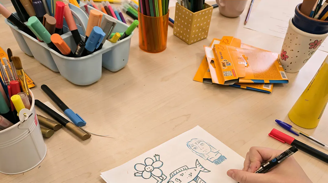 Atelier lumineux dans un cabinet parisien, ambiance apaisante et élégante